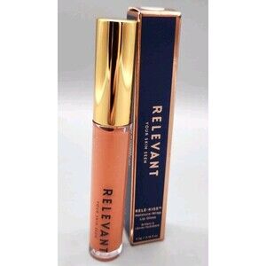 Relevant Rele-Kiss Lip Gloss Rele-Nude Moisture Wrap New in Box